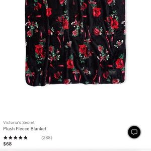 Victoria Secret plush blanket